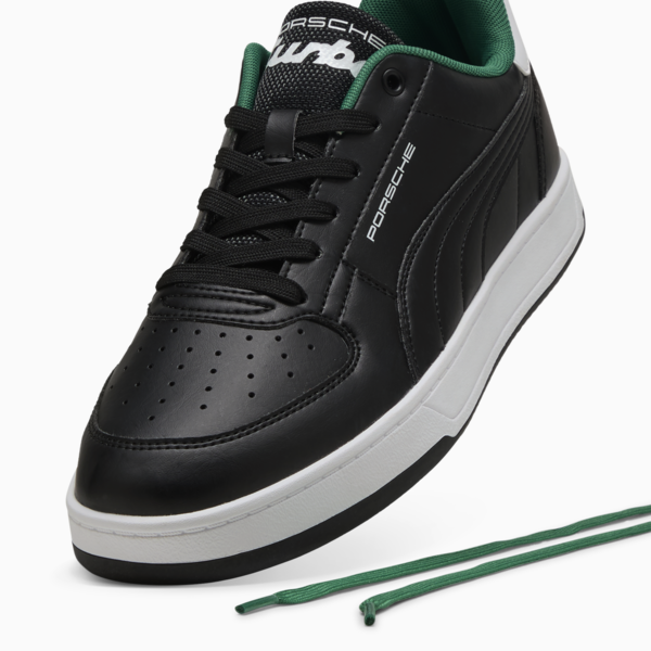 Tenis Porsche Legacy Caven 2.0, PUMA Black-Archive Green, large-MEX