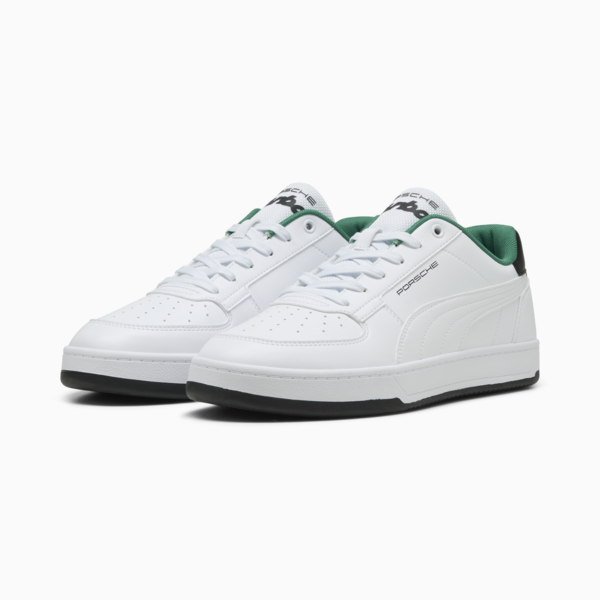 Tenis Porsche Legacy Caven 2.0, PUMA White-Archive Green, large-MEX