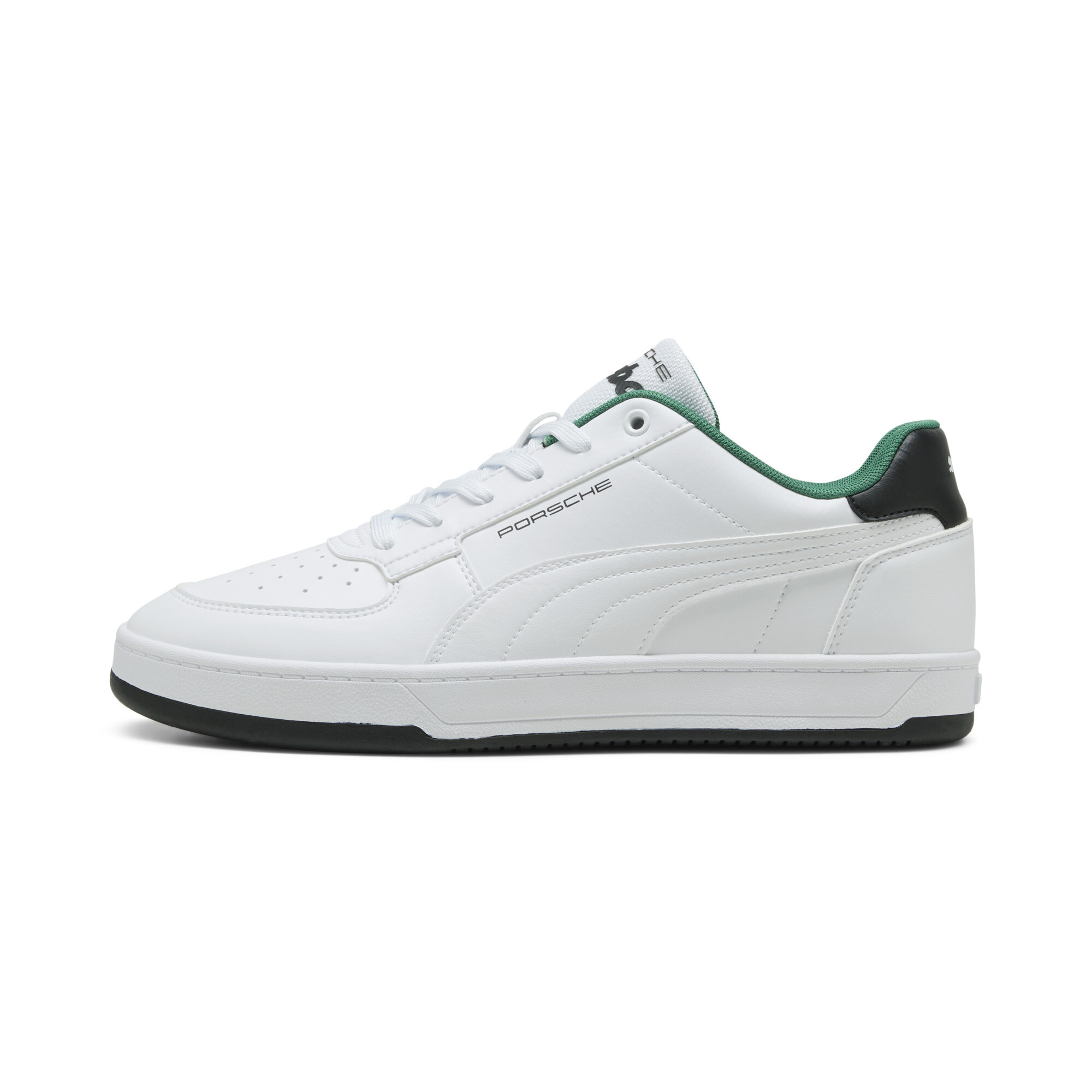 Puma Porsche Legacy Caven 2.0 Sneakers Schuhe | Mit Colorful | White/Archive Green | Größe: 45