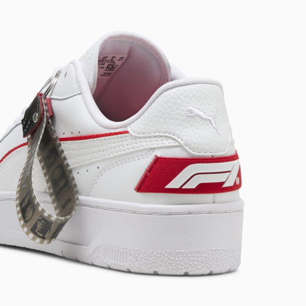 F1® CA Match Sneakers Unisex, PUMA White-Pop Red, large-MEX