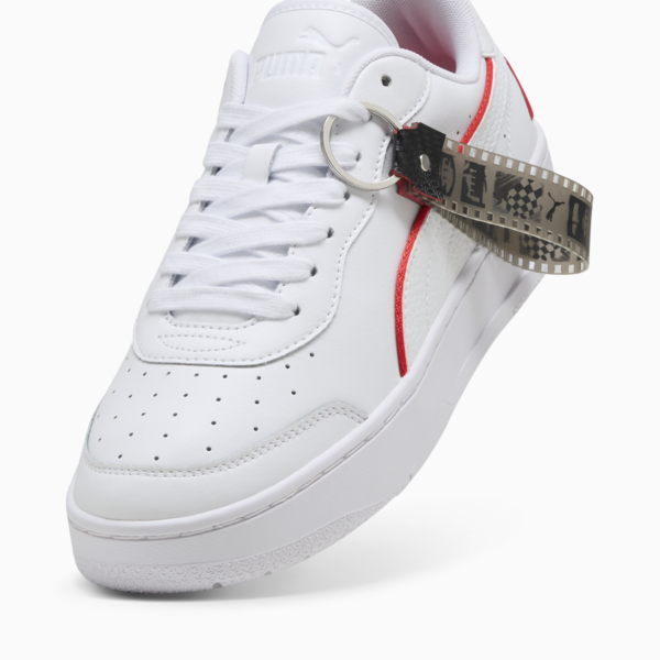 F1® CA Match Sneakers Unisex, PUMA White-Pop Red, large-MEX