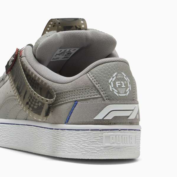 Zapatillas F1® Suede XL 75 Years Hero, Matte Silver-Vivid Blue, large-ARG
