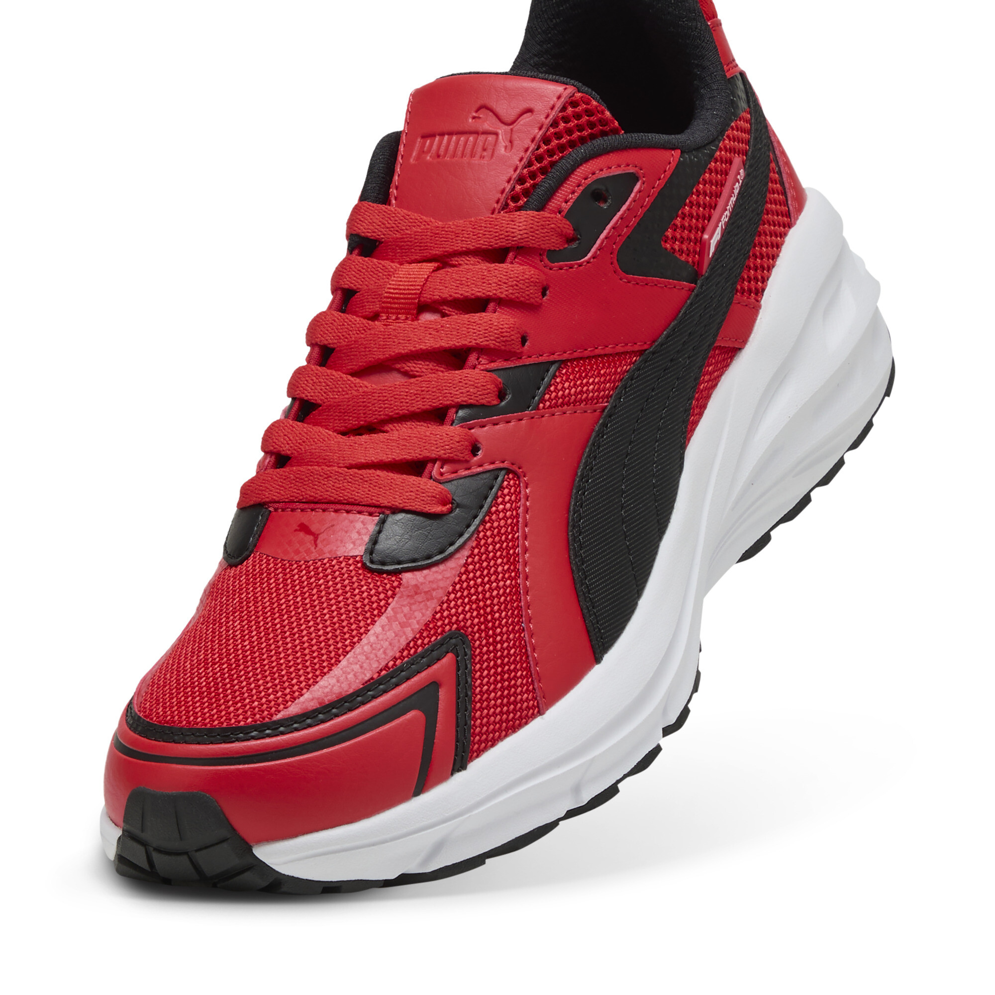 Hypnotic LS sneakers, Zwart/Rood, Maat 40,5 | PUMA