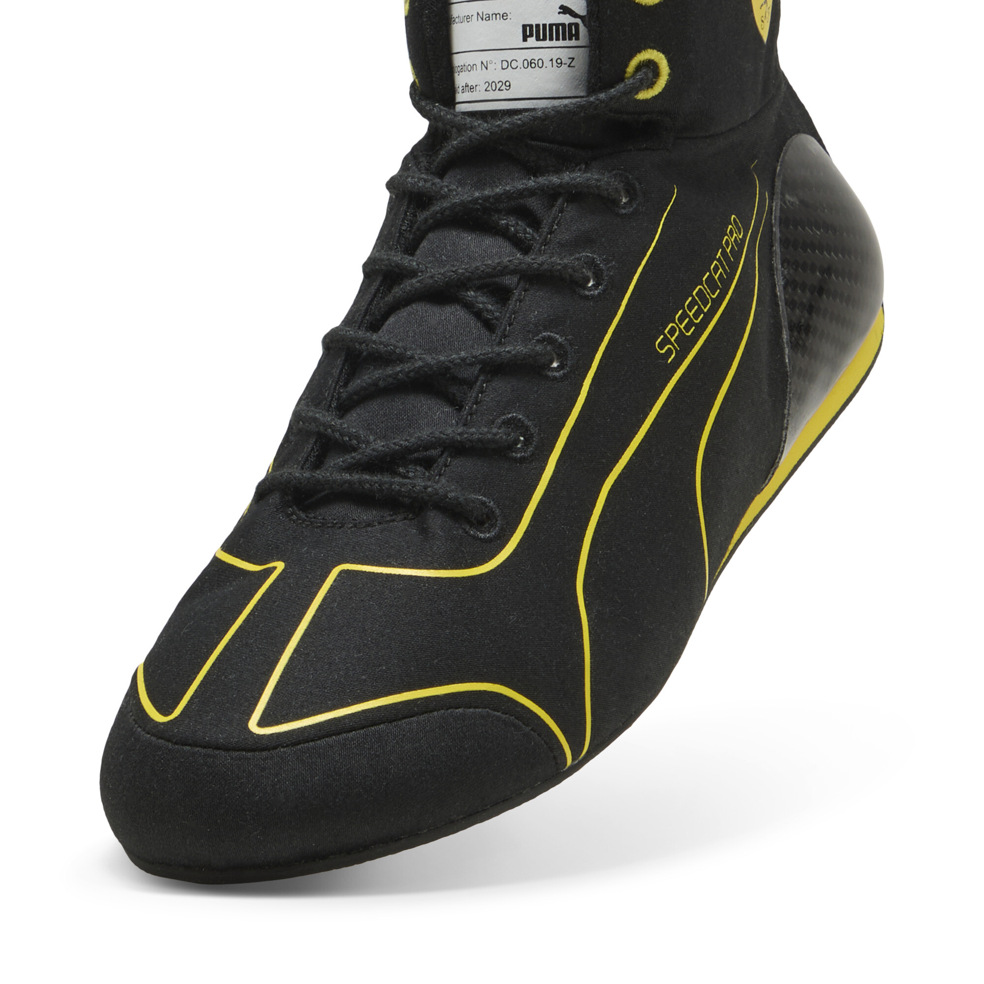 Men's Puma Ferrari Speedcat Pro Monza Motorsport Shoes, Black, Size 47, Shoes