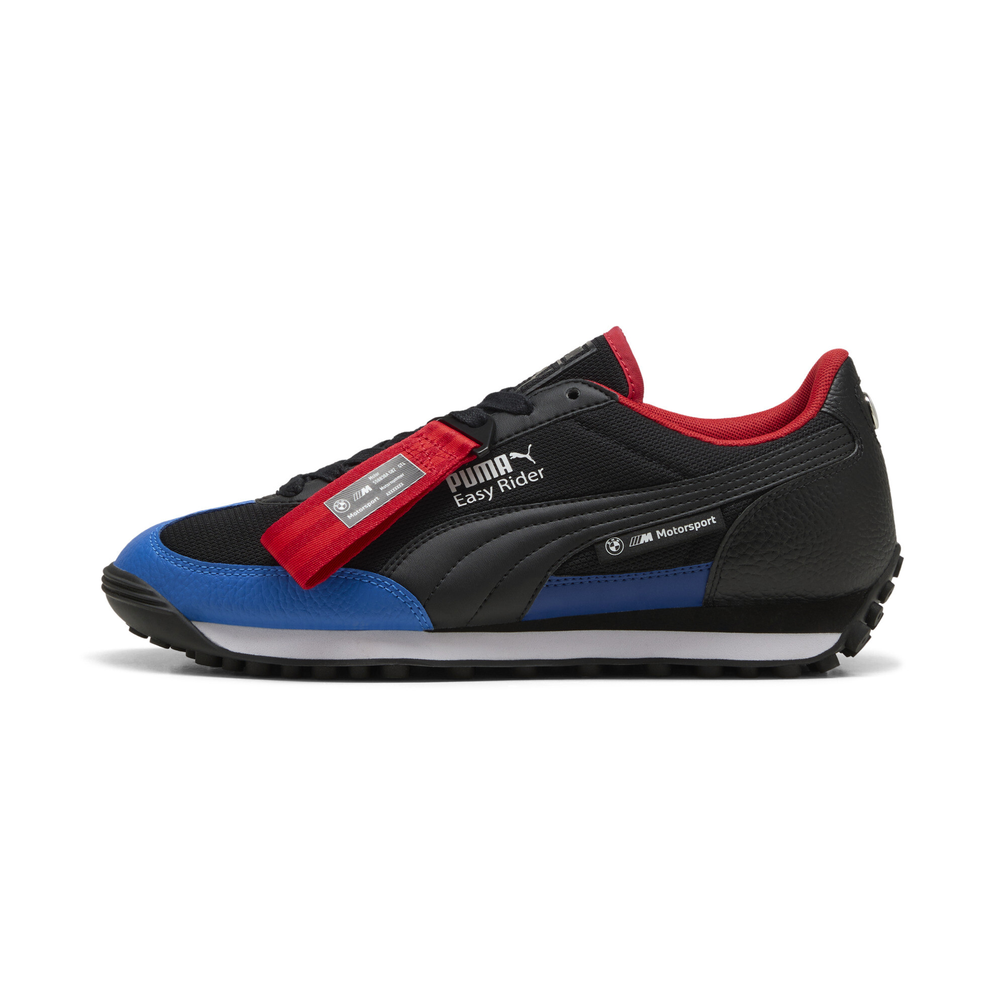 Puma BMW M Motorsport Easy Rider Sneakers Schuhe | Mit Colorful | Black/Cool Cobalt | Größe: 38.5