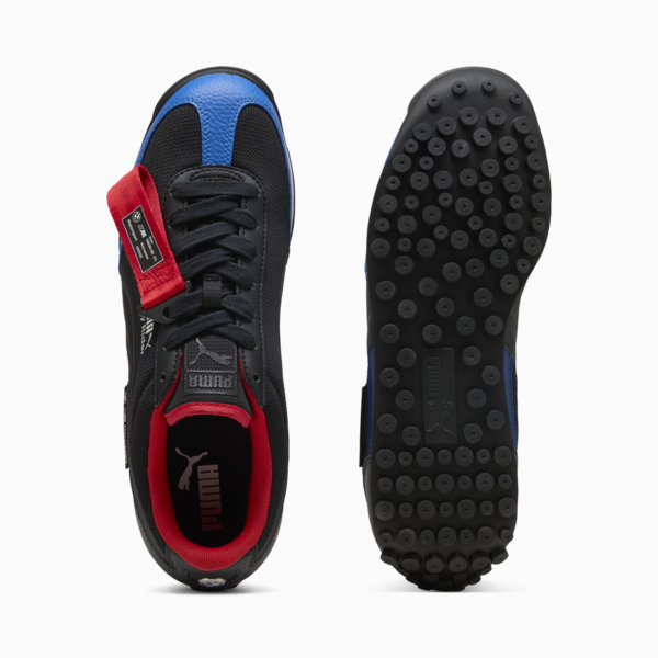 BMW M Motorsport Easy Rider Sneakers, PUMA Black-Cool Cobalt, large-ZAF