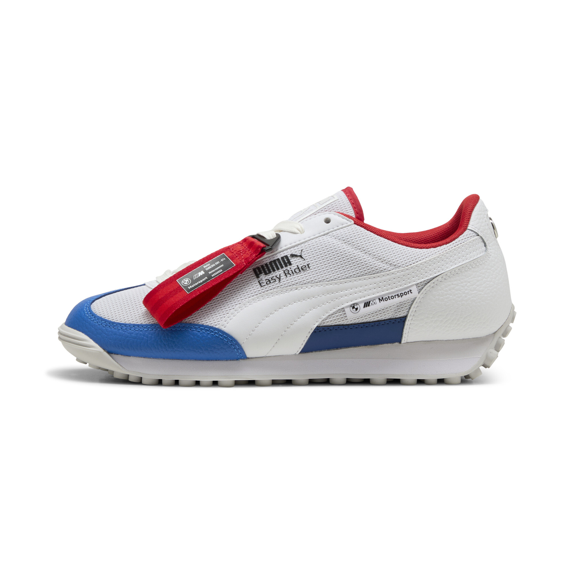 Puma BMW M Motorsport Easy Rider Sneakers Schuhe | Mit Colorful | White/Cool Cobalt | Größe: 37.5