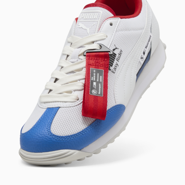 BMW M Motorsport Easy Rider Sneakers, PUMA White-Cool Cobalt, large-ZAF
