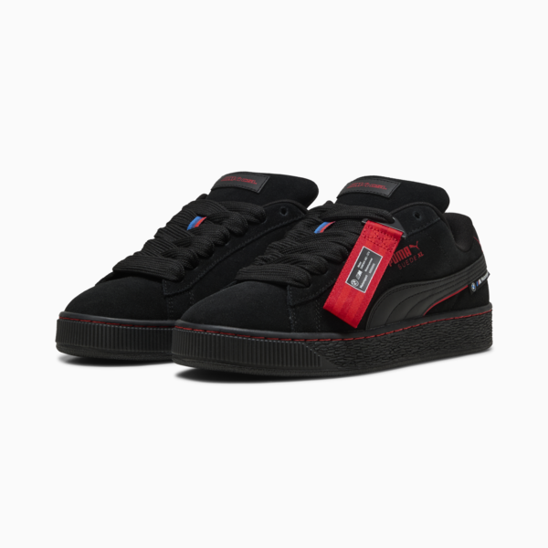 Tenis BMW M Motorsport Suede XL, PUMA Black-Pop Red, large-MEX