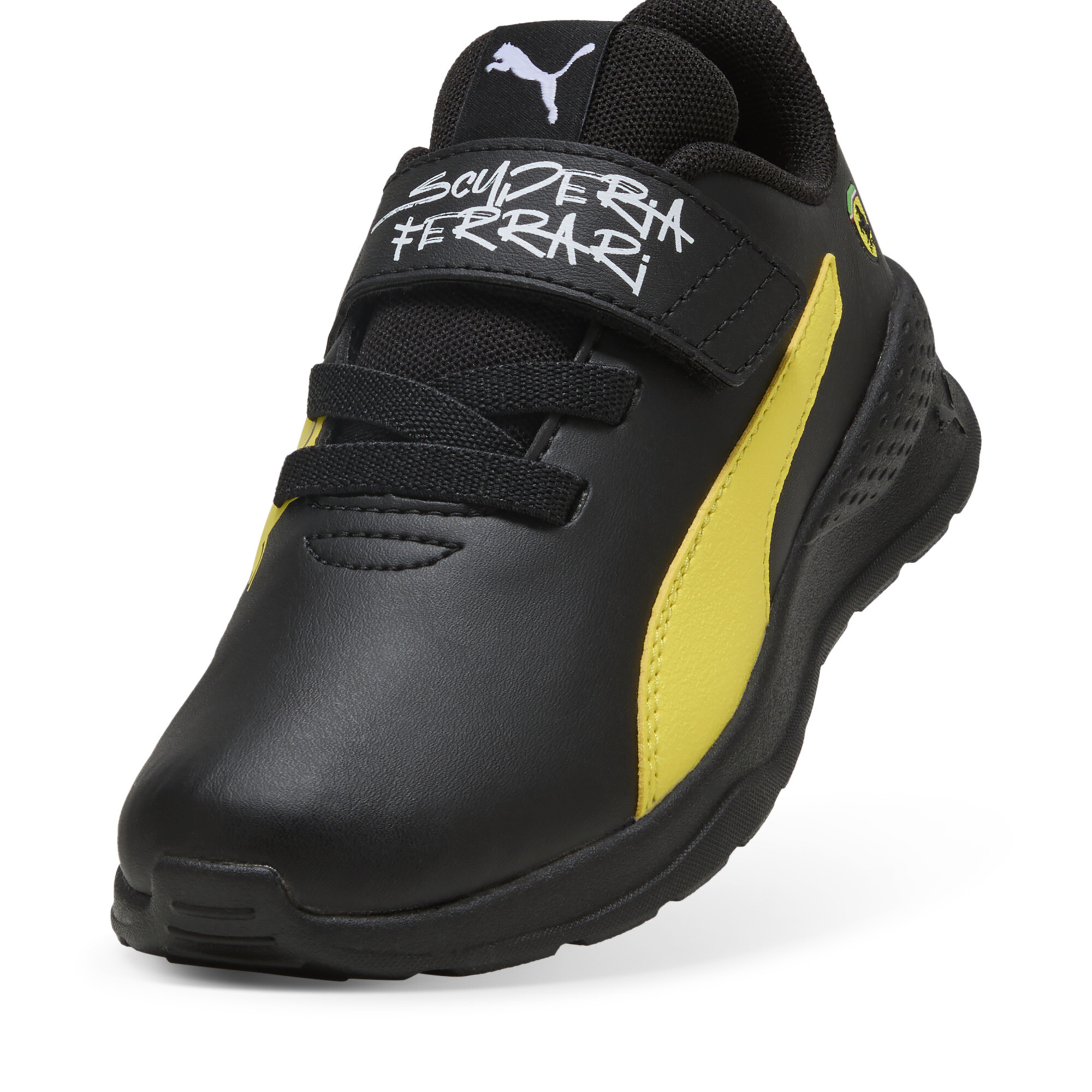 Scuderia Ferrari HP Anzarun sneakers, Zwart/Geel, Maat 31 | PUMA