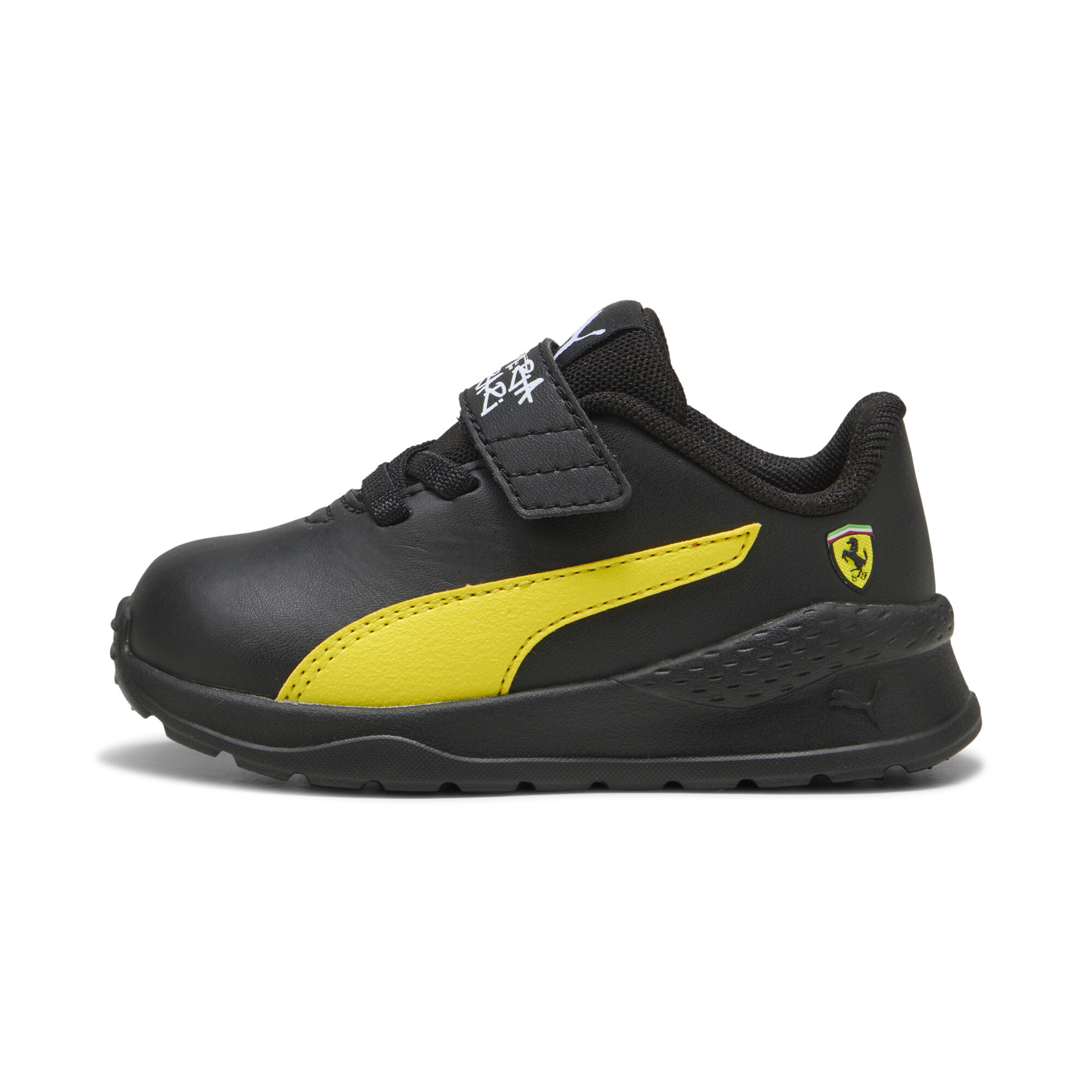 Puma Scuderia Ferrari HP Anzarun Sneakers Baby Schuhe | Mit Colorful | Black/Speed Yellow | Größe: 25