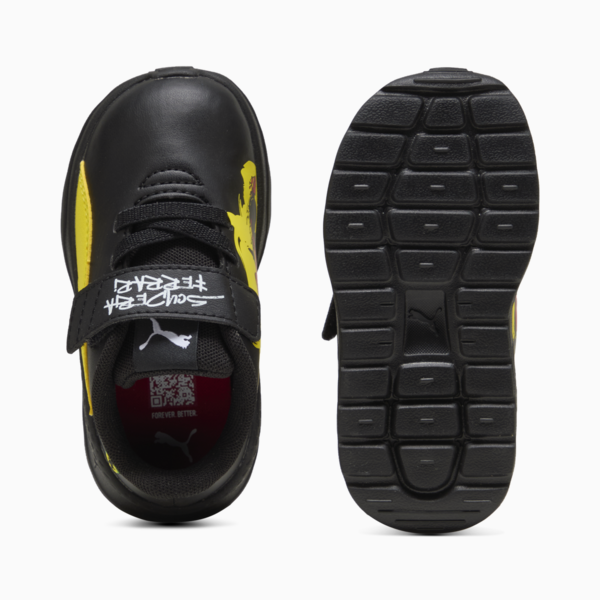 Scuderia Ferrari HP Anzarun Sneakers Toddler, PUMA Black-Speed Yellow, large-MEX
