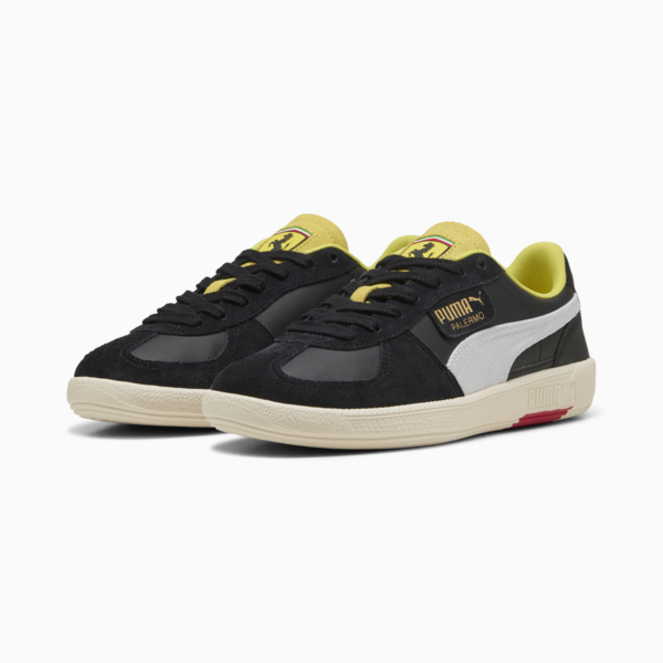 Zapatillas Scuderia Ferrari Palermo, PUMA Black-PUMA White, large-ARG
