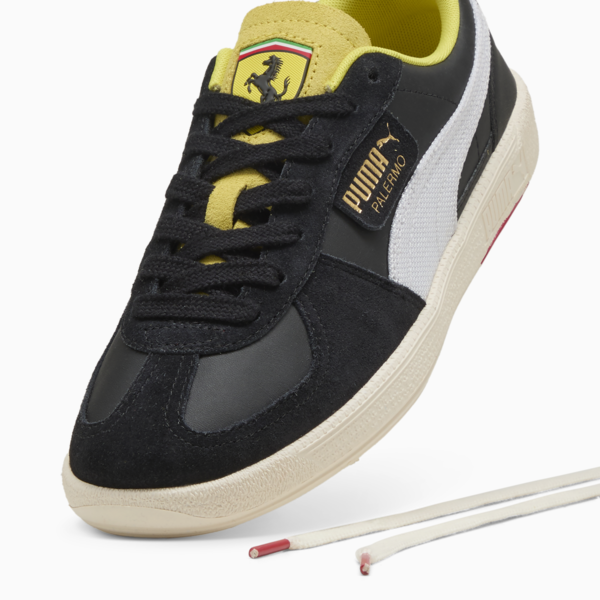 Zapatillas Scuderia Ferrari Palermo, PUMA Black-PUMA White, large-ARG