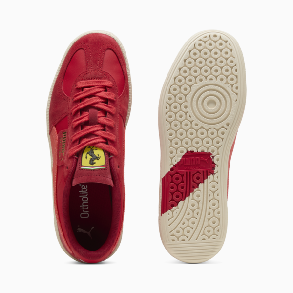 Scuderia Ferrari HP Palermo Sneakers Unisex, Rosso Corsa-Peach Frost, large-ZAF