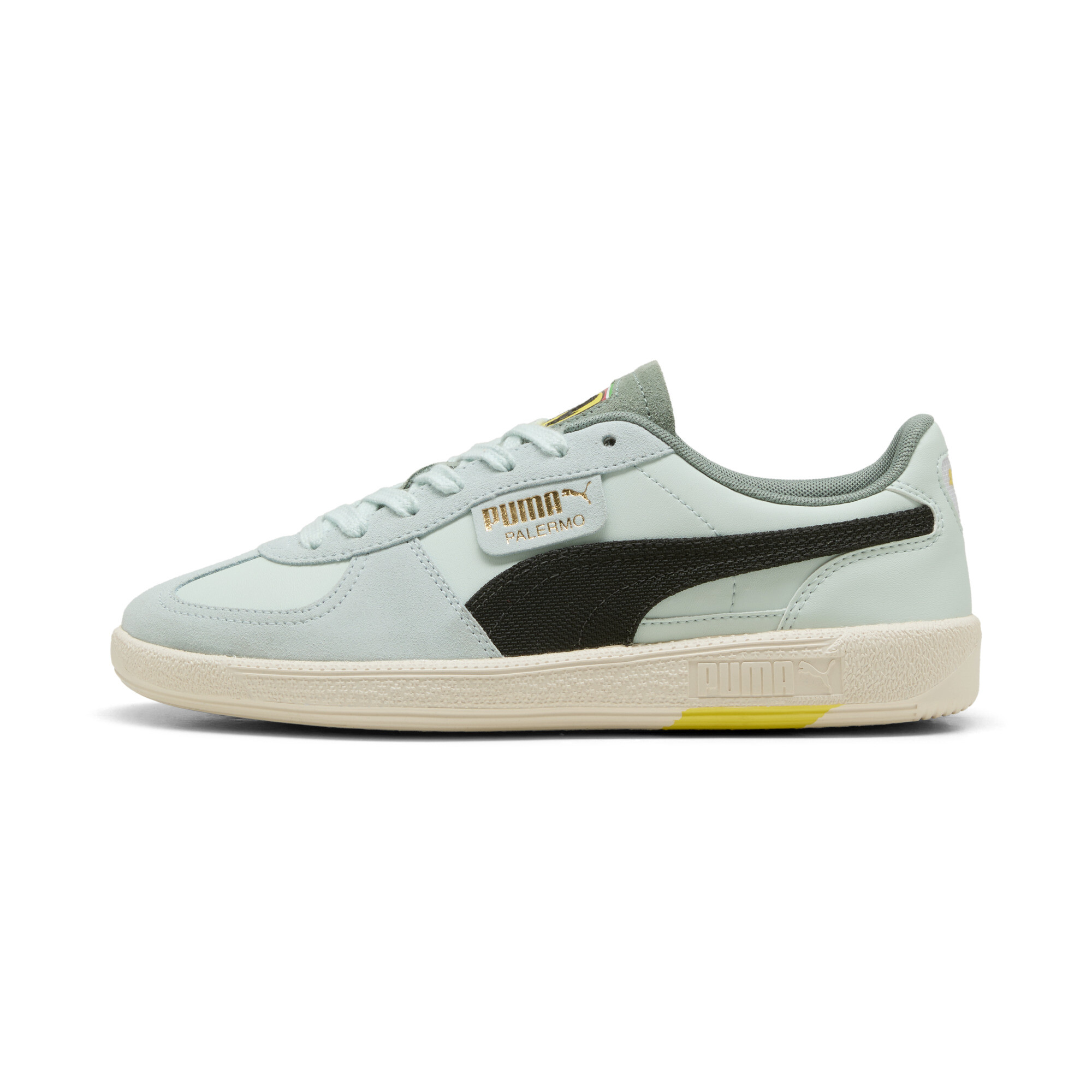 Puma Scuderia Ferrari HP Palermo Sneakers Schuhe | Mit Plain | Peaceful Blue/Black | Größe: 38