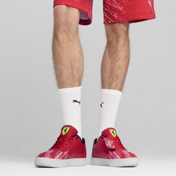 Scuderia Ferrari HP Caven 2.0 Colour Sneakers, Rosso Corsa, large-ZAF