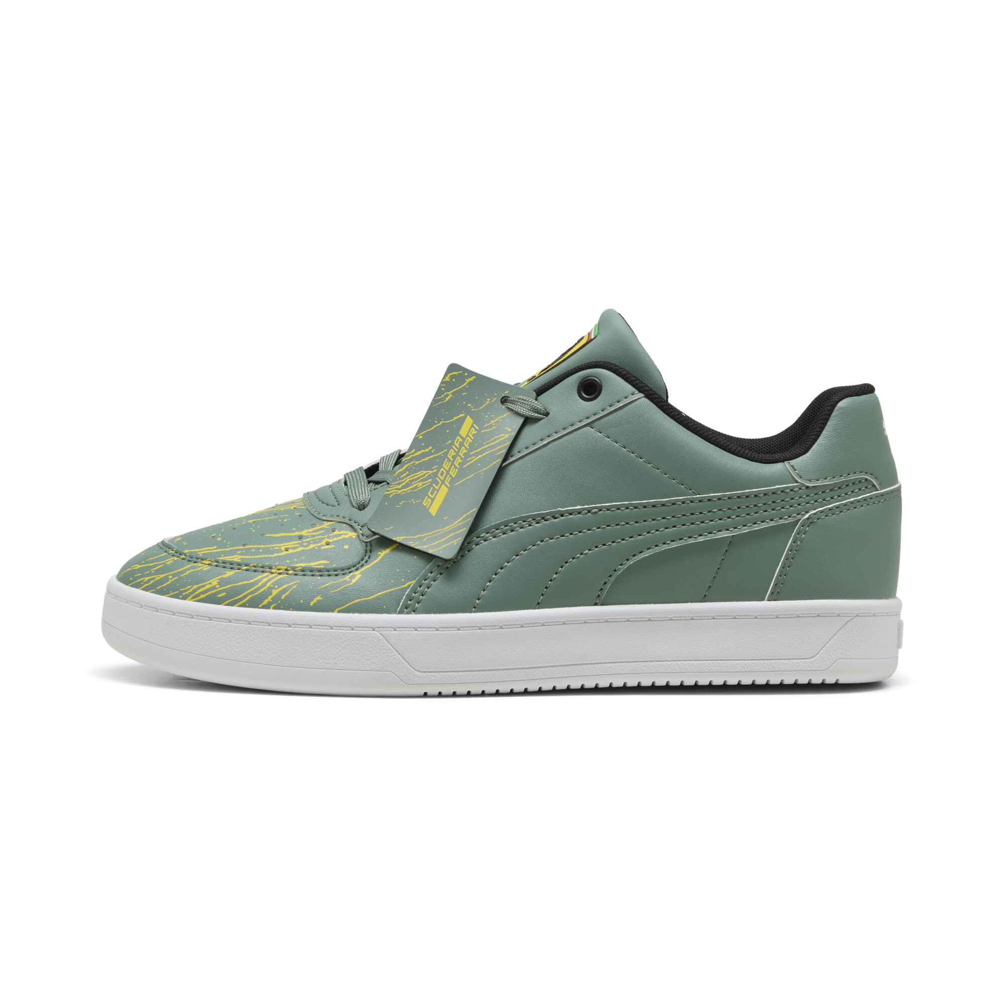 Puma Scuderia Ferrari HP Caven 2.0 Colour Sneakers Schuhe | Mit Colorful | Green Moon | Größe: 46