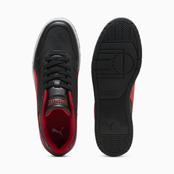 F1 RBD Game Low Sneakers, PUMA Black-Pop Red, large-MEX