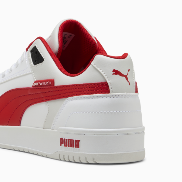F1® RBD Game Low Sneakers, PUMA White-Pop Red, large-ZAF