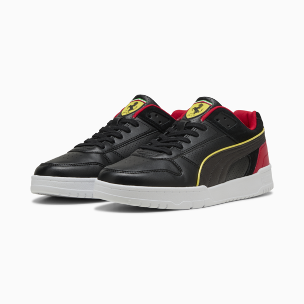 Scuderia Ferrari HP RBD Game Low Sneakers, PUMA Black-Rosso Corsa, large-ZAF
