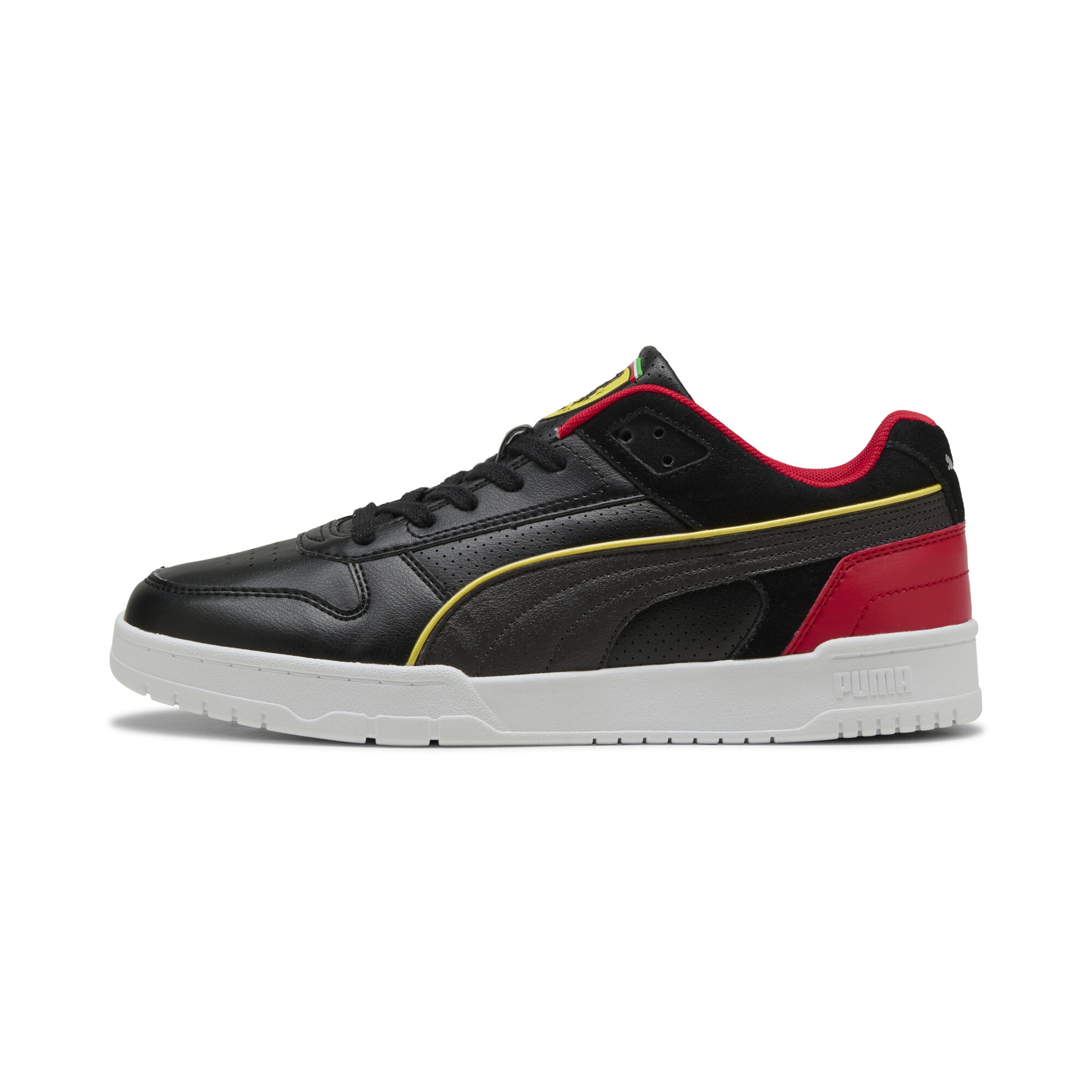 Puma Scuderia Ferrari HP RBD Game Sneakers mit niedrigem Profil Schuhe | Mit Colorful | Black/Rosso Corsa | Größe: 38.5