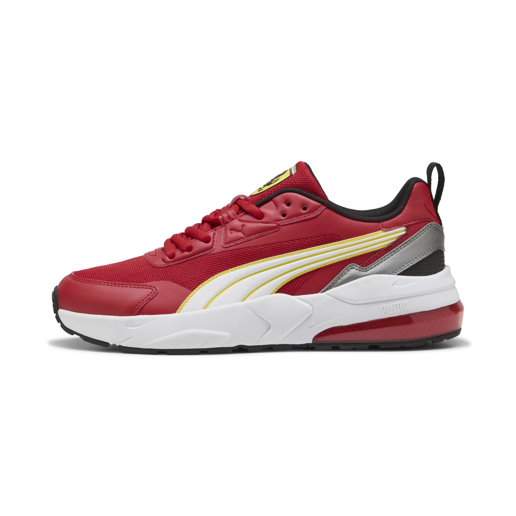 Puma Scuderia Ferrari HP Vis2K Sneakers Schuhe | Mit Colorful | White/Rosso Corsa | Größe: 38.5