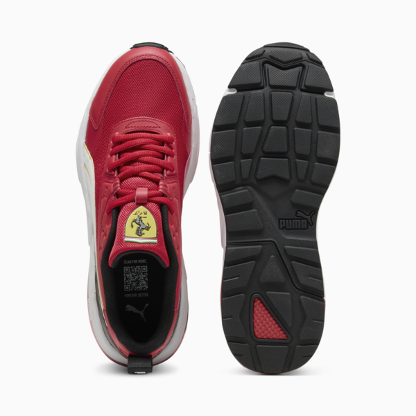 Scuderia Ferrari HP Vis2K Sneakers, PUMA White-Rosso Corsa, large-ZAF