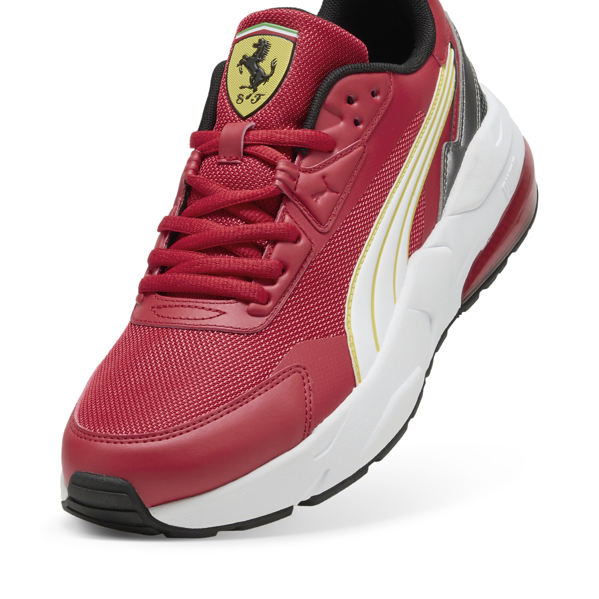 Scuderia Ferrari HP Vis2K sneakers, Rood/Wit, Maat 45 | PUMA