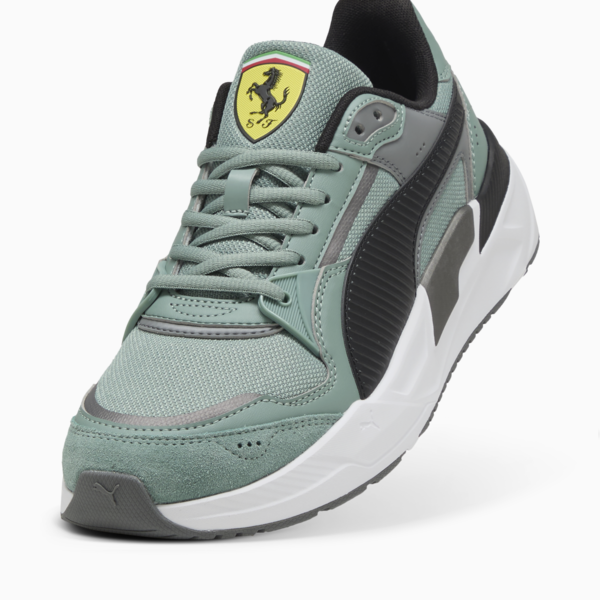Scuderia Ferrari Trinity 2 Sneakers Unisex, PUMA Black-Green Moon, large-MEX