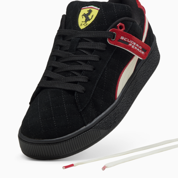 Zapatillas Scuderia Ferrari Suede XL Hero, PUMA Black-Warm White, large-ARG
