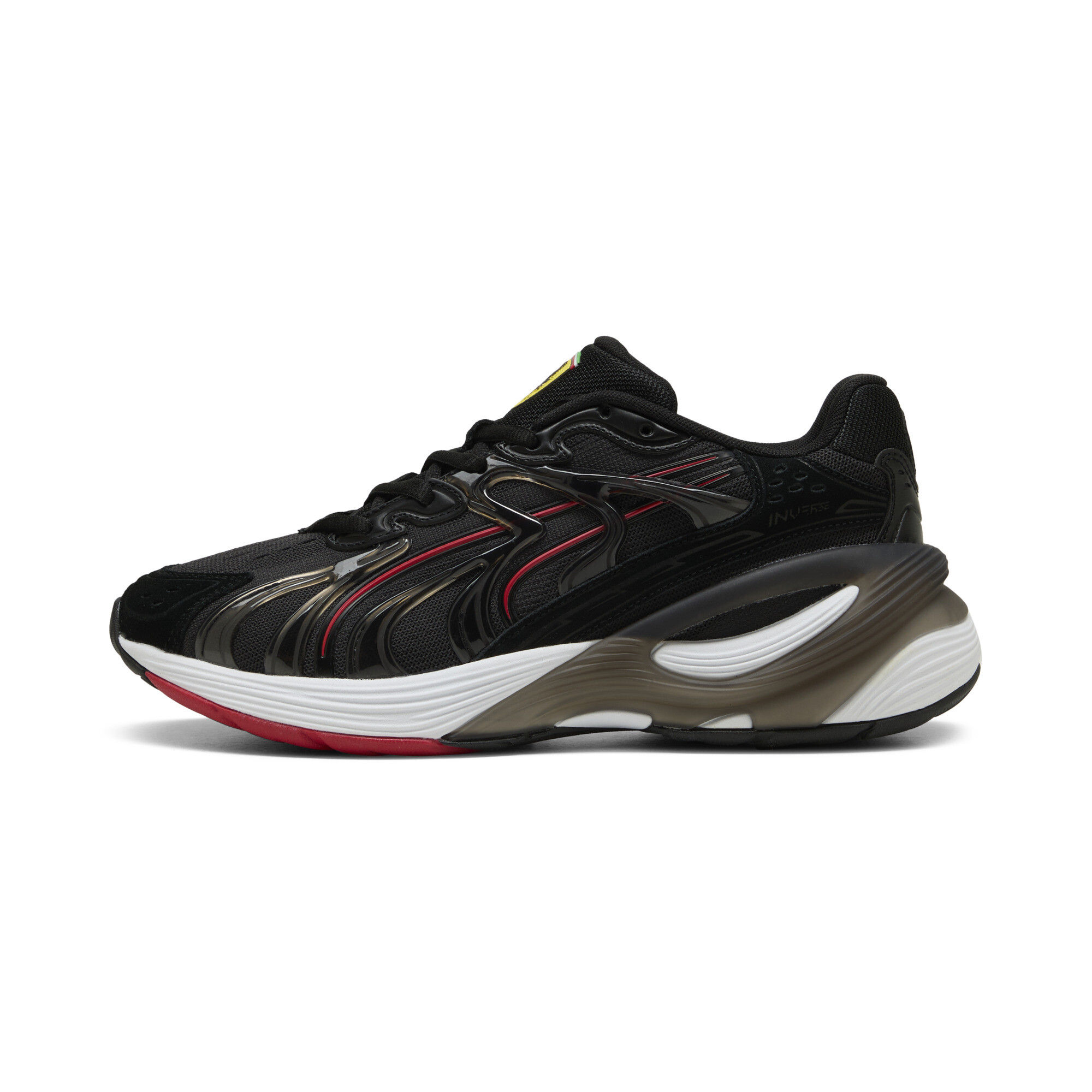 Puma Scuderia Ferrari HP Inverse Sneakers Schuhe | Mit Plain | Black/Rosso Corsa | Größe: 40.5