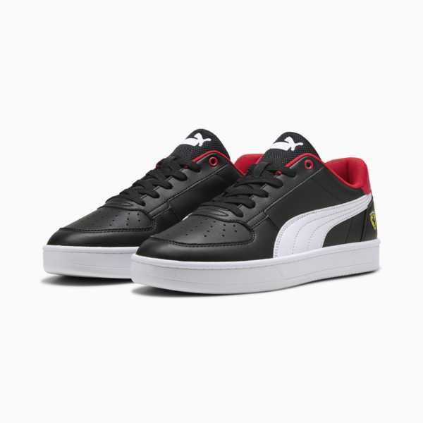 Tenis Scuderia Ferrari Tune Cat, PUMA Black-PUMA White, large-MEX