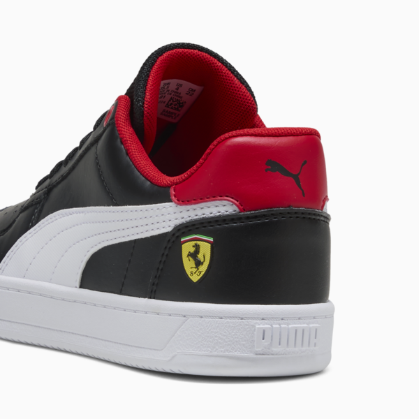 Tenis Scuderia Ferrari Caven 2.0 para adolescentes, PUMA Black-PUMA White, large-MEX