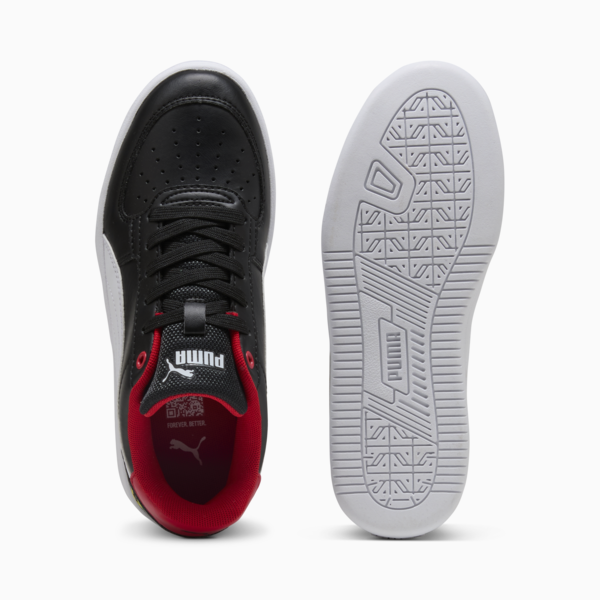 Tenis Scuderia Ferrari Caven 2.0 para adolescentes, PUMA Black-PUMA White, large-MEX