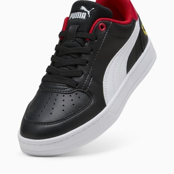 Tenis Scuderia Ferrari Caven 2.0 para adolescentes, PUMA Black-PUMA White, large-MEX