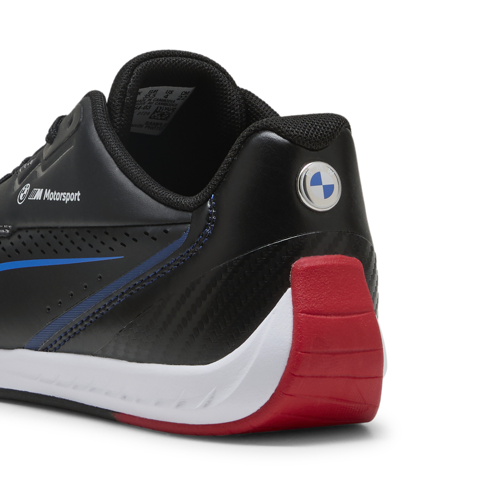 PUMA BMW M Motorsport Drift Cat 11 Sneakers, Zwart, Maat 36 thumbnail 5