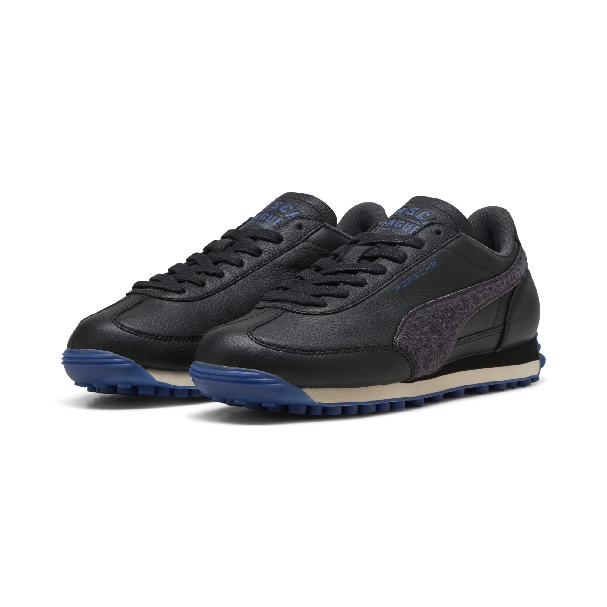 PUMA x PORSCHE LEGACY Easy Rider League sneakers Uniseks, Zwart/Grijs, Maat 44 thumbnail 7