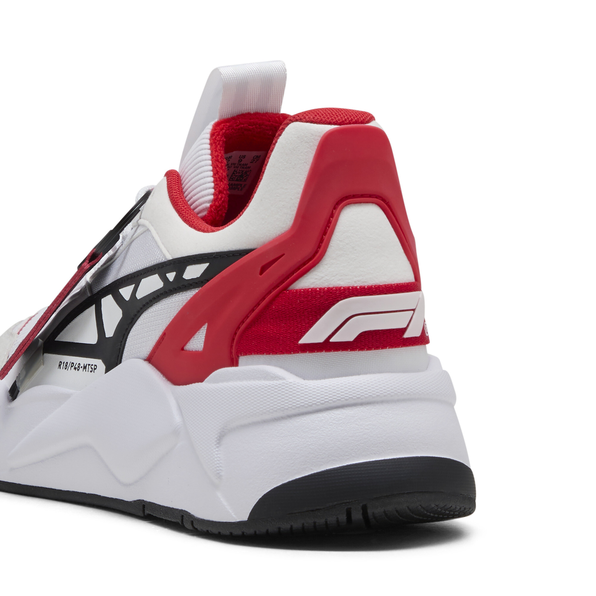 PUMA F1Â® RS-X uniseks sneakers, Zwart/Wit, Maat 48 thumbnail 5