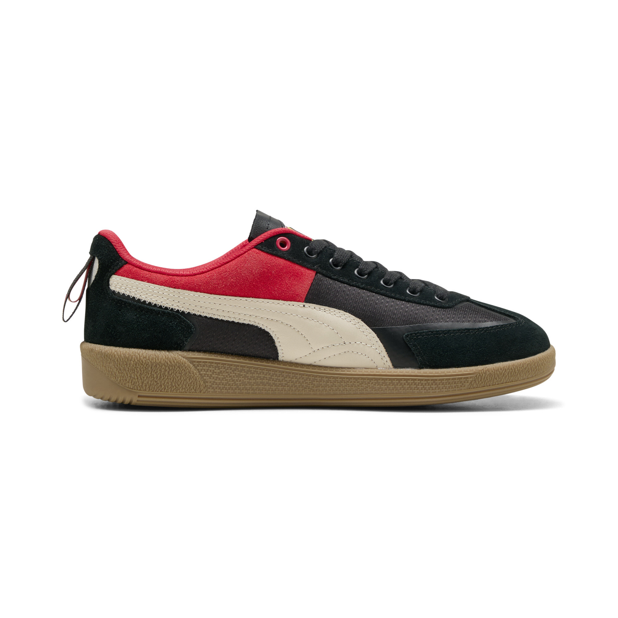 PUMA Scuderia Ferrari Palermo uniseks sneakers, Zwart, Maat 40 thumbnail 3