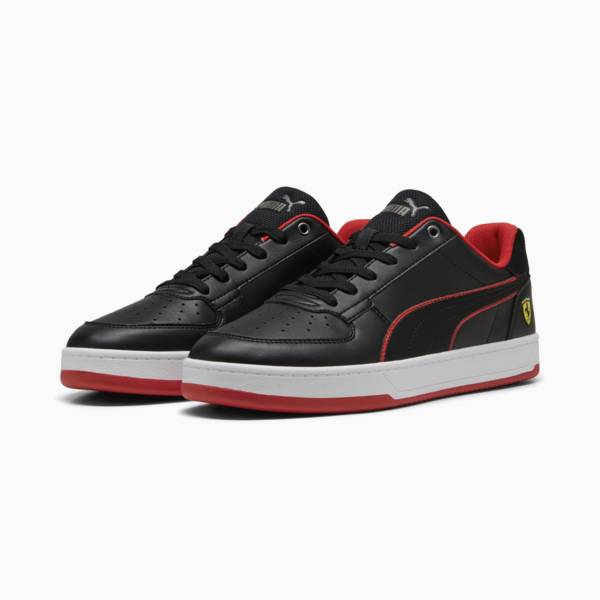 Scuderia Ferrari Caven 2.0 Sneakers Unisex, PUMA Black-Rosso Corsa, large-ZAF