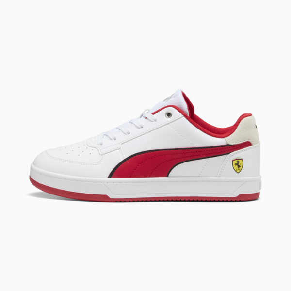 Scuderia Ferrari Caven 2.0 Sneakers Unisex, PUMA White-Rosso Corsa, large-ZAF