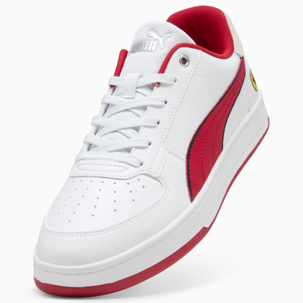 Scuderia Ferrari Caven 2.0 Sneakers Unisex, PUMA White-Rosso Corsa, large-ZAF