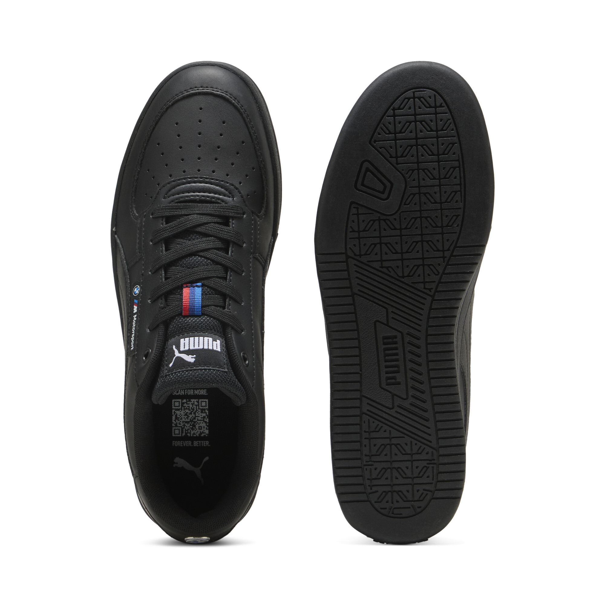 PUMA BMW M Motorsport Caven 2.0 unisex sneakers, Blauw/Zwart, Maat 45 thumbnail 4