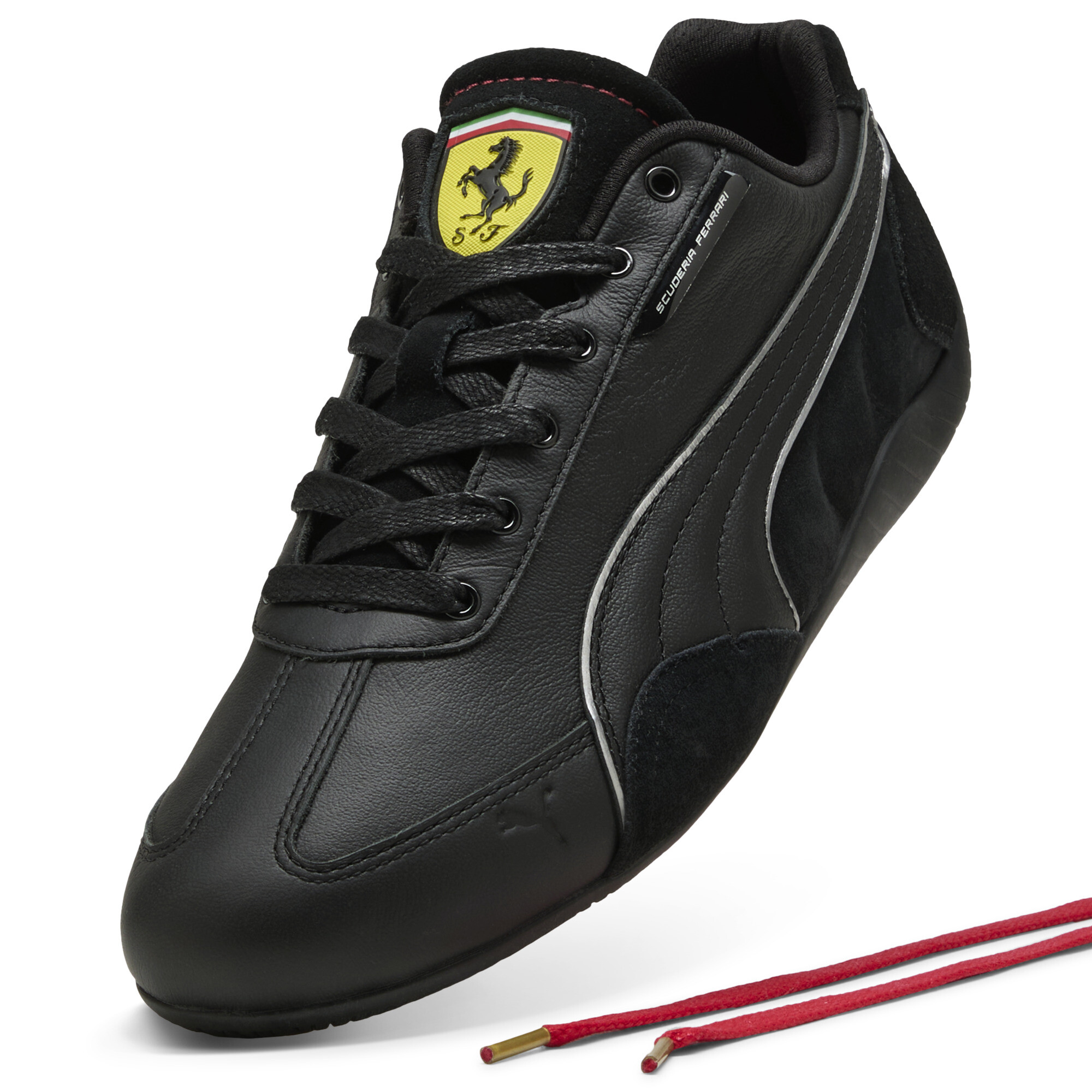 PUMA Scuderia Ferrari HP Speedcat sneakers Uniseks, Zwart/Rood, Maat 44,5 thumbnail 2