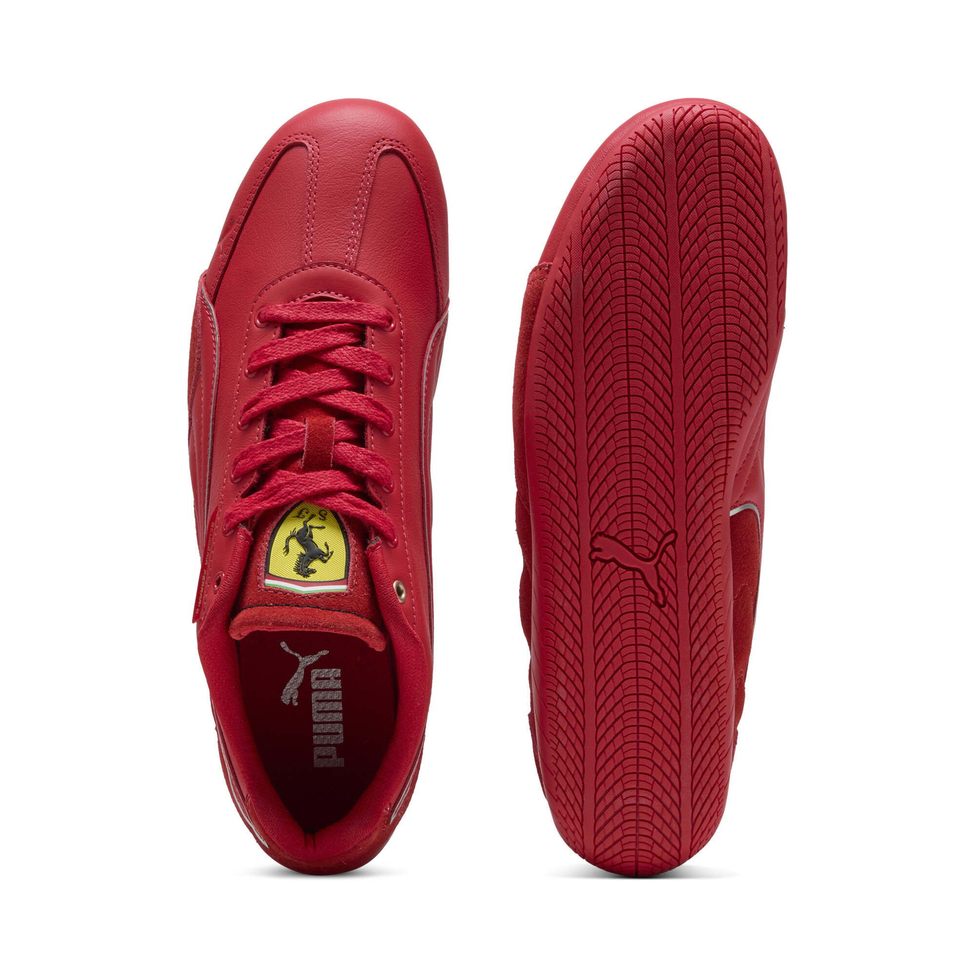 PUMA Scuderia Ferrari HP Speedcat sneakers Uniseks, Zwart/Rood, Maat 42 thumbnail 4