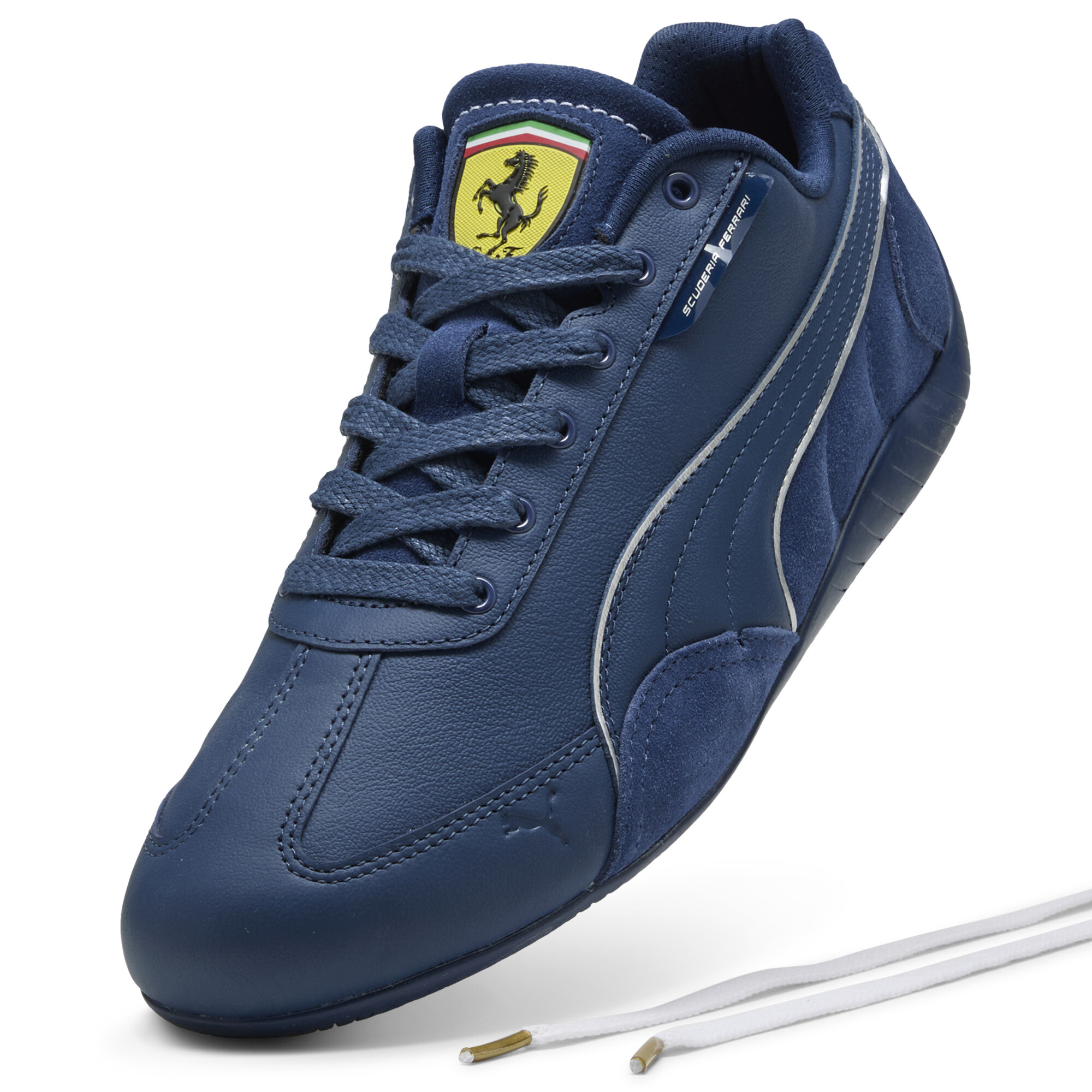 PUMA Scuderia Ferrari HP Speedcat sneakers Uniseks, Blauw/Wit, Maat 44,5 thumbnail 2