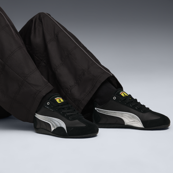 Scuderia Ferrari HP Speedcat Sneakers Women, PUMA Black-Puma Silver, large-ZAF