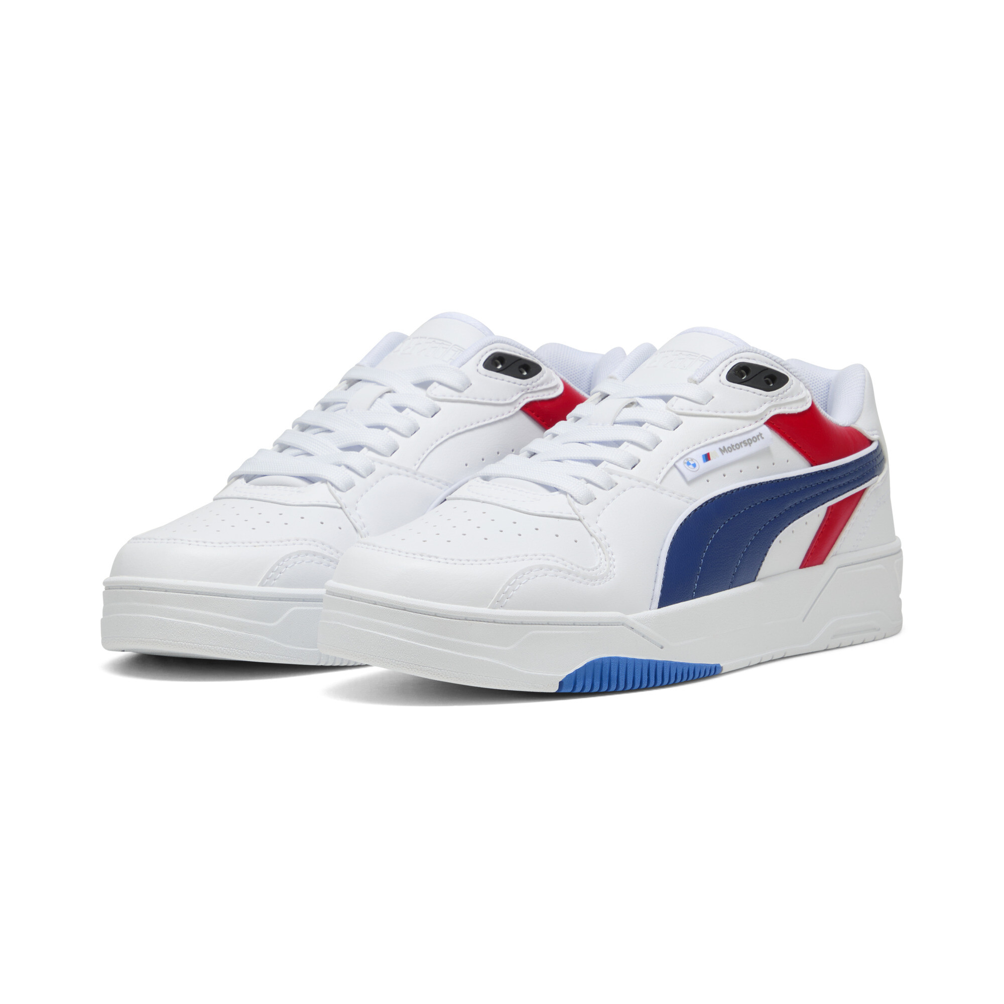 PUMA BMW M Motorsport RBD Break lage uniseks sneakers, Blauw/Wit, Maat 44 thumbnail 6