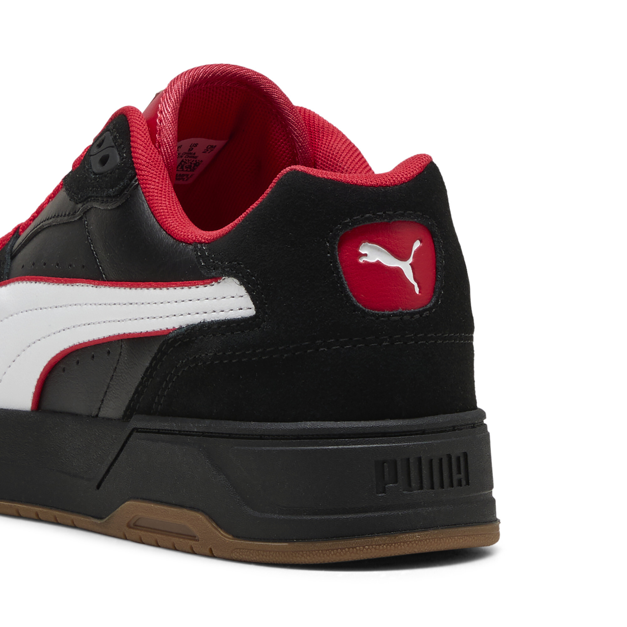 PUMA Scuderia Ferrari RBD Break lage uniseks sneakers, Zwart/Wit, Maat 42 thumbnail 5